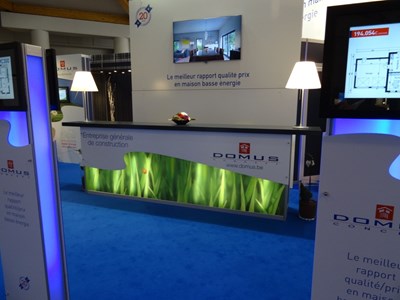 stand salon commercial