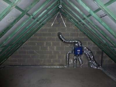 VMC avec votre maison domus concept