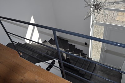 palier et escalier moderne